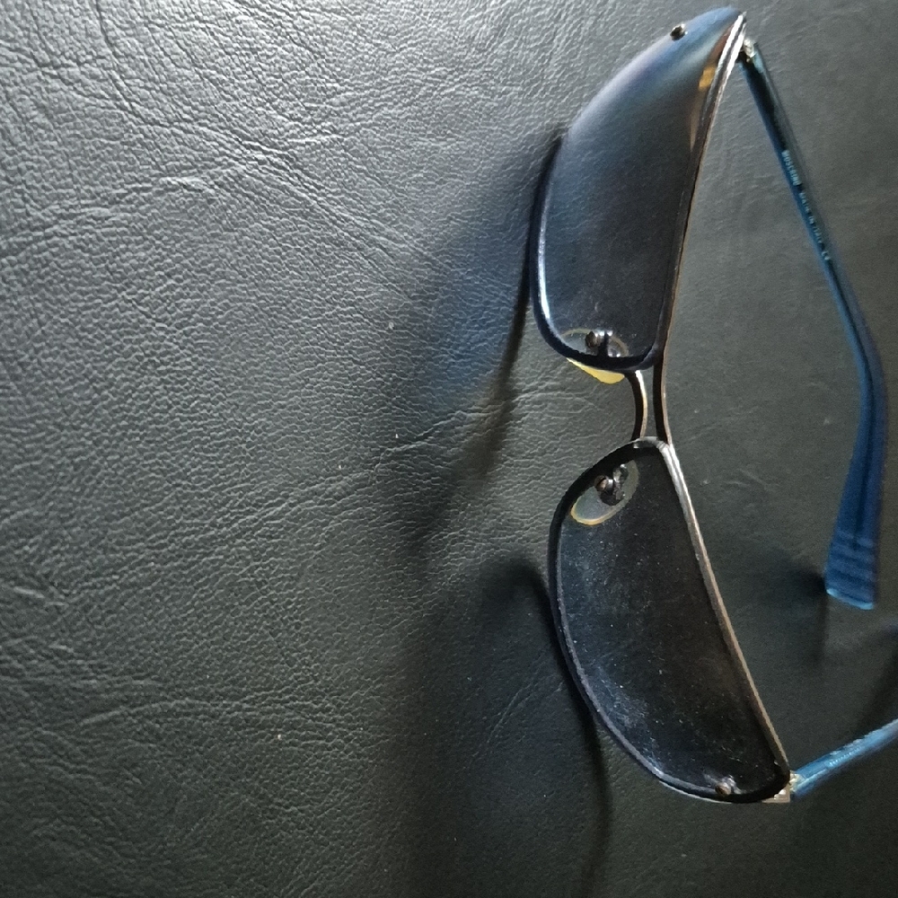 Moschino Black and Blue Sunglasses